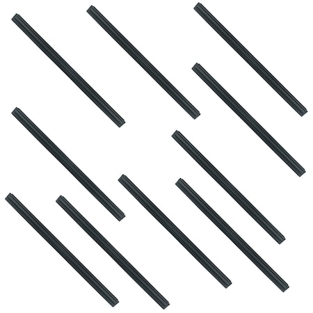 Kleen Handler Pack of 10 Professional 14 in. Squeegee Replacement Blades for Window Cleaning Tools, 10PK KHES-GCSB-14IN-10